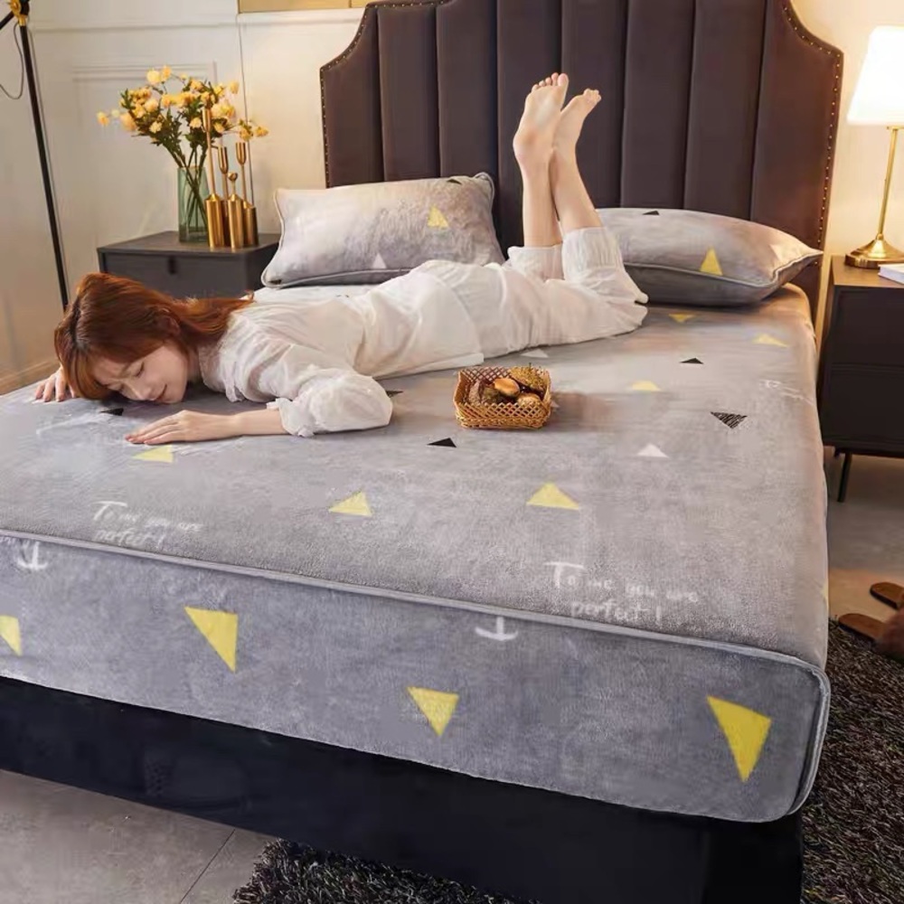 Brand New Coral Fleece Mattress